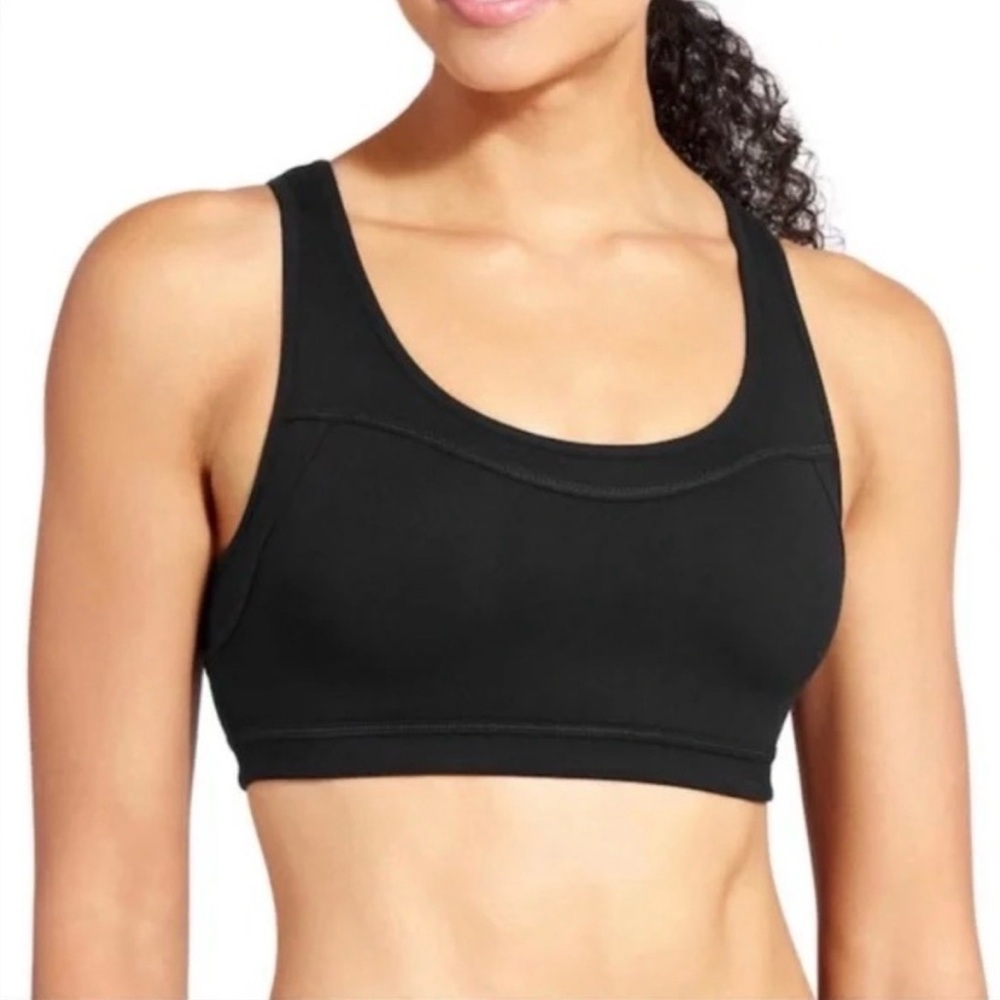 Athleta Triple Dare Women's Black Sports Bra, size small